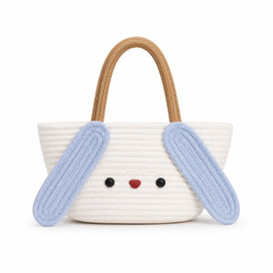 Cute Cotton Bag Basket for Stylish Storage
